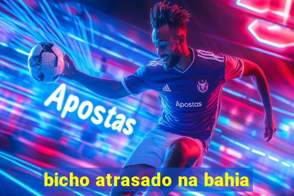 bicho atrasado na bahia